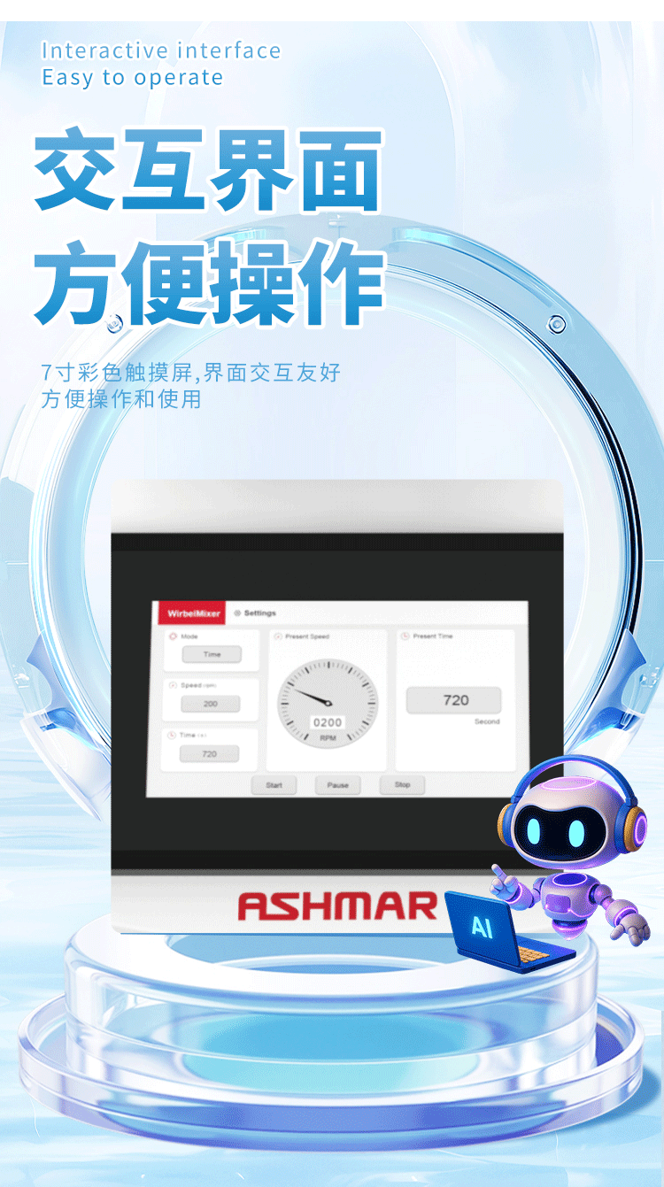WirbelMixer C40 多样品涡旋振荡混匀仪：适配多规格样品架，混合一步就到位(图5)
